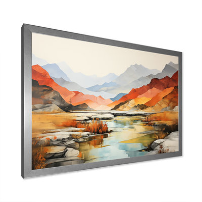Canyon Canyon, charme minimaliste - art mural de salon