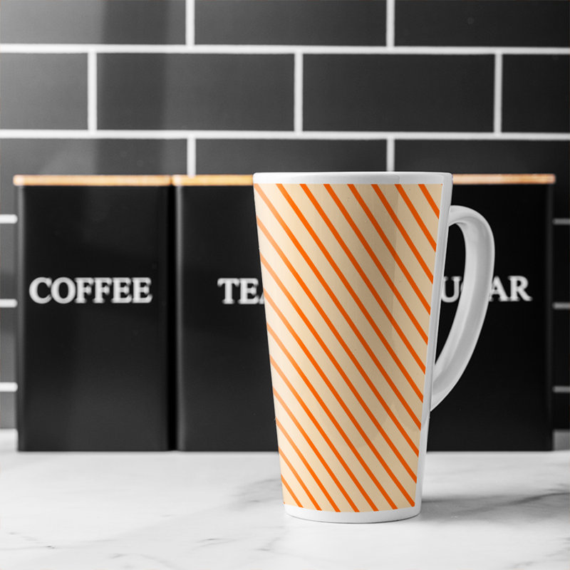 Lines Latte Mug