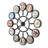 Pless Metal Wall Clock