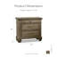 Table de chevet 3 tiroirs Baillons