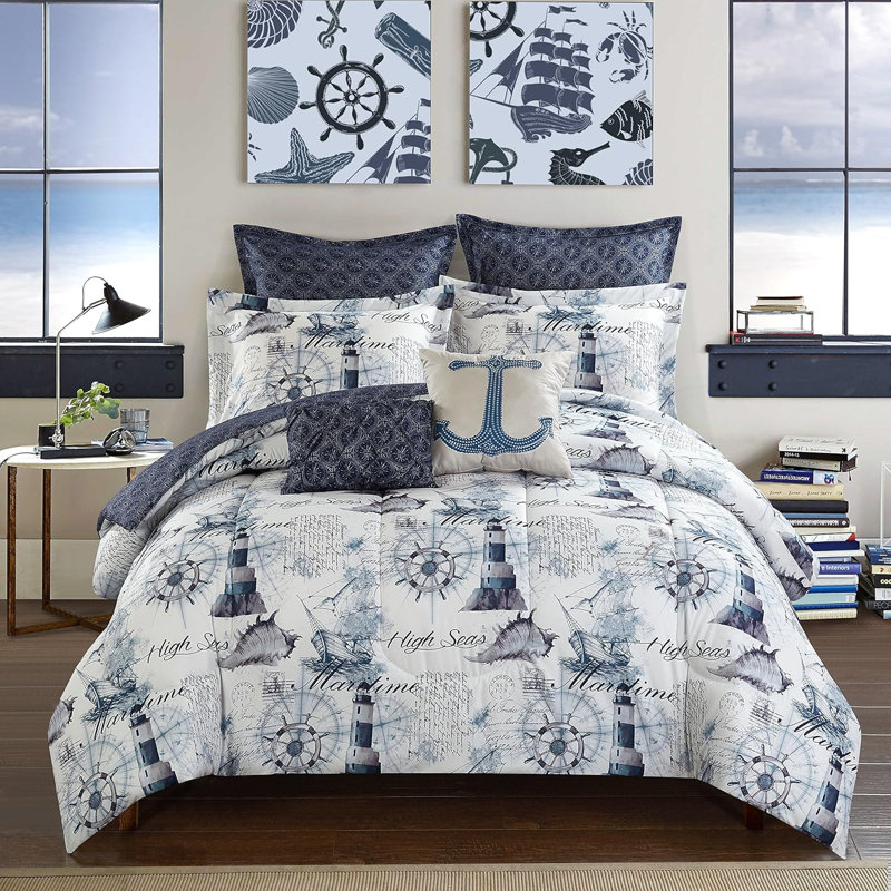 Casa Nautical 7 Piece Comforter Set