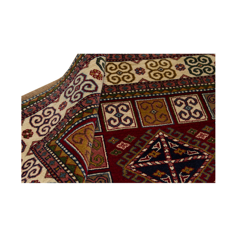 Indo Kazak Wool Area Rug