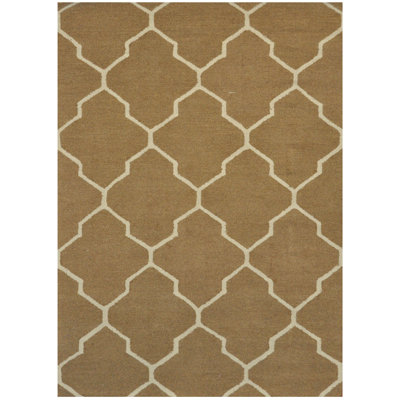 Henbury Wool Geometric Indoor Rug