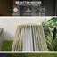 Solar Powered Integrated LED Metal Rattan Lamp