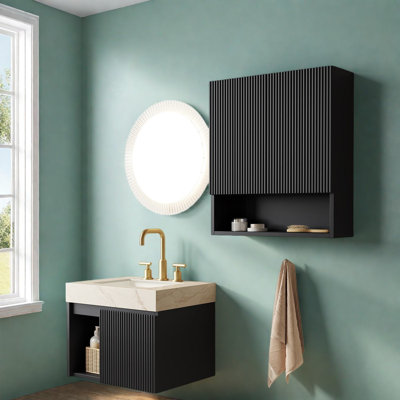 Modern Vanities(Must include both Vanity Cabinet  and Sink) with Storage