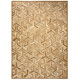 Nemesis Cowhide Geometric Area Rug