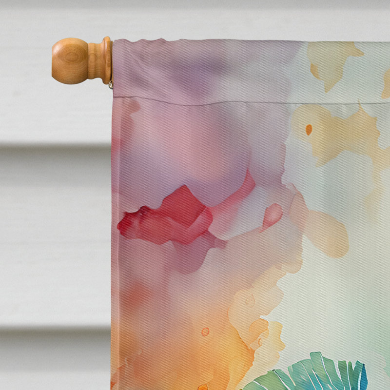 Double Sided 40'' H x 28'' W Polyester House Flag