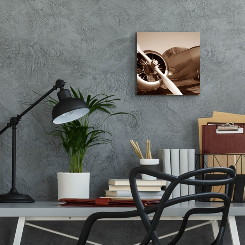 "L'aviation 3" par PhotoINC Studio, H 12 po x l 12 po x P 0,13 po