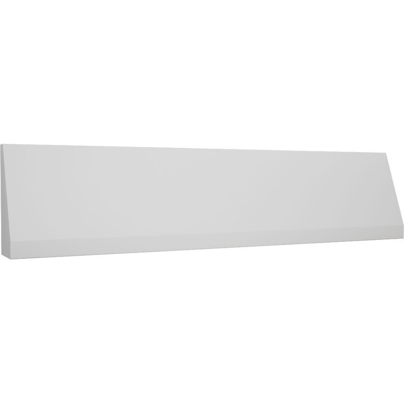 H 1 5/8 po x P 11/16 po x L 84 po, moulure d'arrêt en PVC pliable TrueCraft, blanc