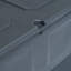 WFX Utility 119cm W 320L Water Resistant Plastic Lockable Deck Box in Anthracite