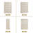 3-Piece Bedroom Set, White - 5 Drawers Dresser And 3 Drawers Nightstand Set Of 2-1421625994-1414027667