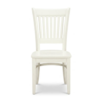 Ensemble de salle à manger ovale 7 pièces en bois blanc et lin d'inspiration asiatique, avec 6 chaises et un pied central. Motif papillon.