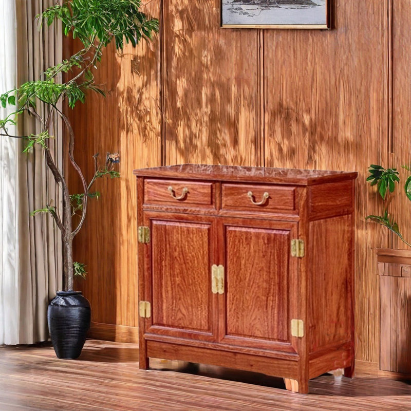 Buffet chinois en bois massif