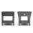 Vernel End Table with Storage