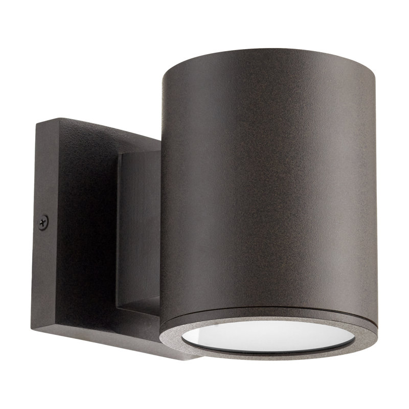 Marshun Aluminium LED Wall Light, Oiled Bronze
