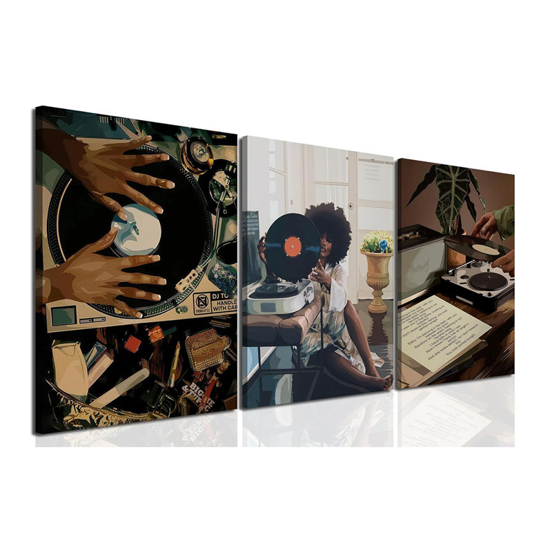 3 Piece Wrapped Canvas Print
