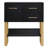 Quintonio Modern Console Table with Drawer, Storage Cabinet and Shelf-1466461204