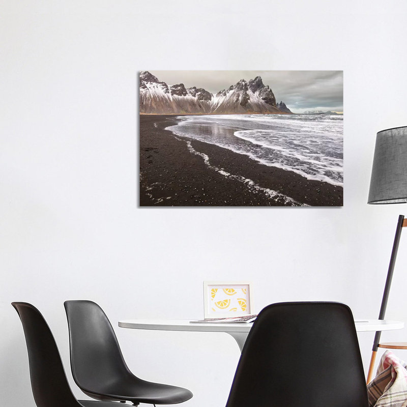 Iceland, Stokksnes, Mt. Vestrahorn by John Ford - Wrapped Canvas Gallery-Wrapped Canvas Giclée, 101.6 cm H x 66.04 cm W