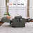 180° Lay Flat Power Recliner Lift Chair with Full-Body Heating-1296683856