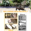 Chaises Adirondack durables en PEHD, pliables et portatives avec porte-gobelet pour patio
