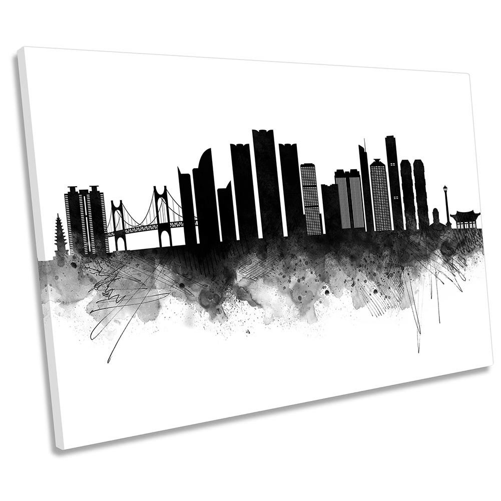 City Skyline - Wrapped Canvas Print