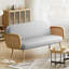 Housse pour canapé-lit réversible en tissu de polyester réversible avec fermeture à glissière 3 côtés-96484500-87758522