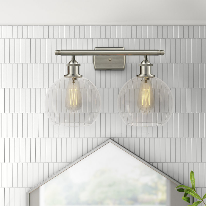 Baptista 2 - Light Dimmable Vanity Light, Brushed Satin Nickel