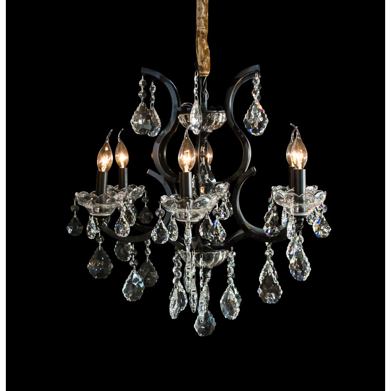 "Lustre à 6 lumières" Beauport
