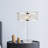 Ensemble de base de lampe de table 18 po en chrome