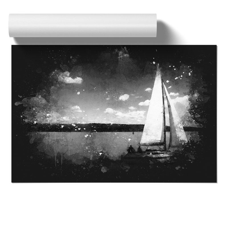 Sailing Boat Vol.3 - No Frame Print, 21cm H x 30cm W x 0.1cm D