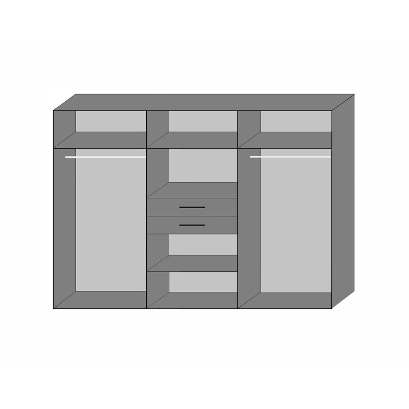 6 Door Wardrobe
