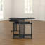 Corvena L-Shaped Metal Base Computer Desk