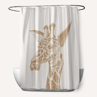 Menara Animal Print Shower Curtain