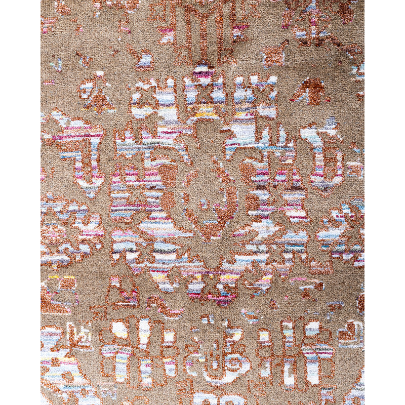 Overdyed One-of-a-Kind 8' 0" X 10' 0" Hand Knotted Area Rug