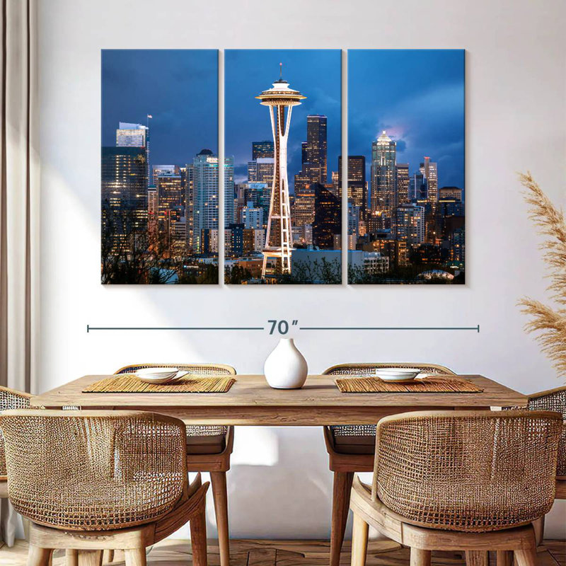 Nicci Space Needle, Seattle, H 42 po x l 65 po