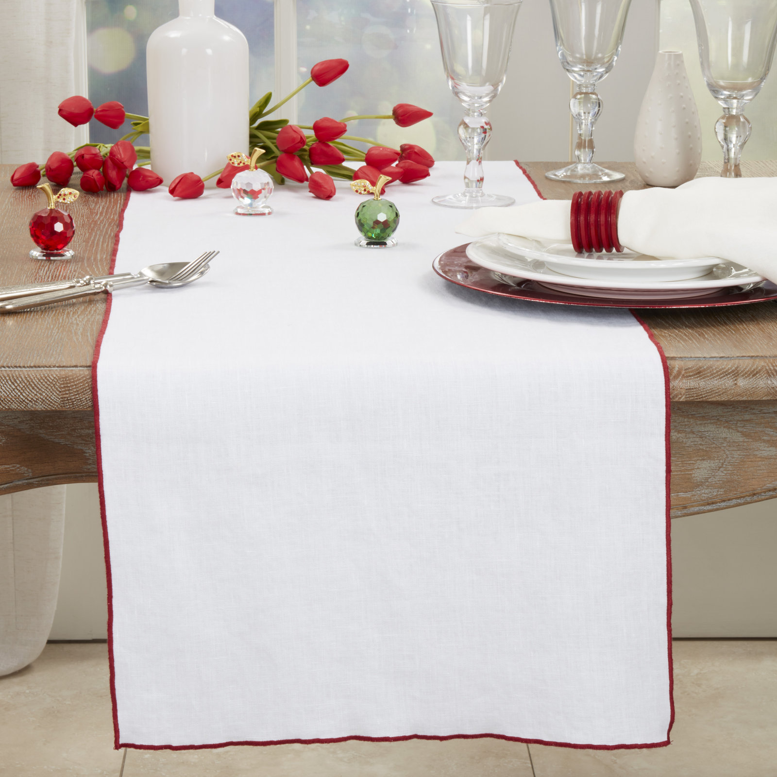 Riggs Table Runner, Red