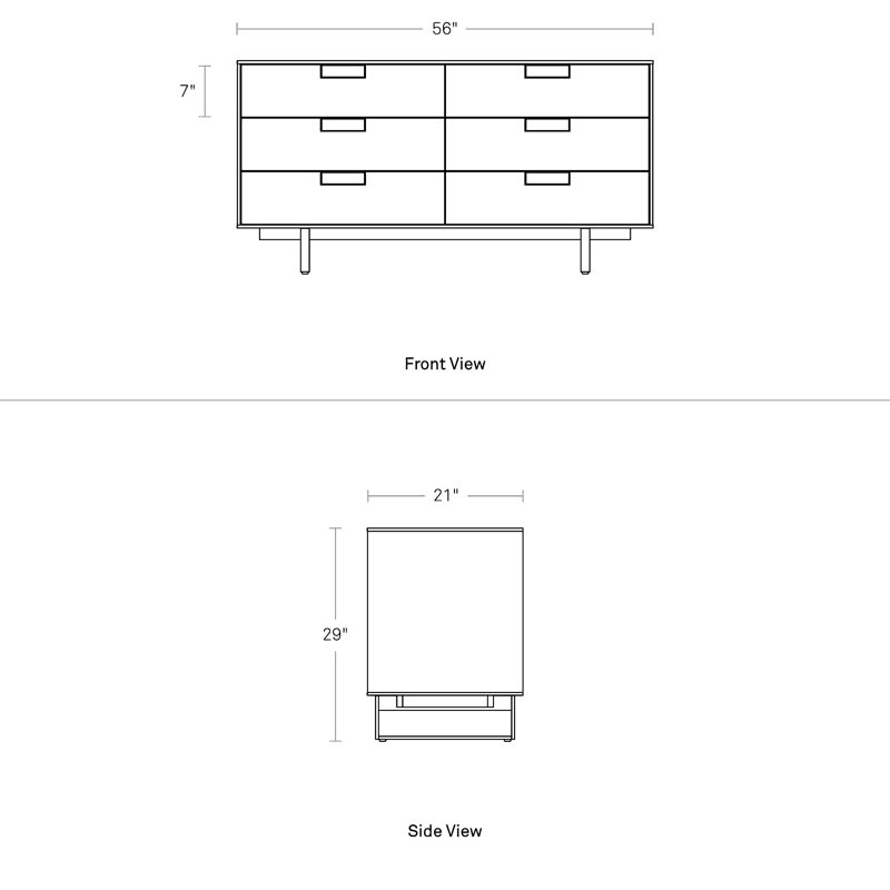 Blu Dot Series 11 6 Drawer Dresser | Perigold Blu Dot Series 11 6 Drawer Dresser | Perigold
