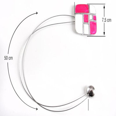 Zearing Fabric 10cm Curtain Tieback