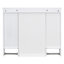 Armoire murale de salle de bain 35 po x 28 po avec miroir de qualité