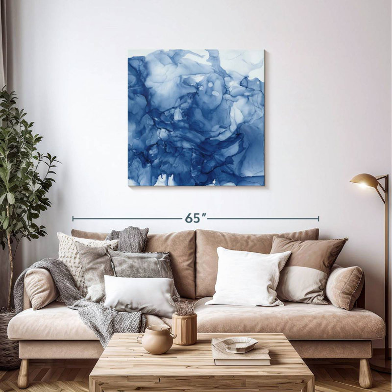 Beyond The Deep I, 36" H x 36" W