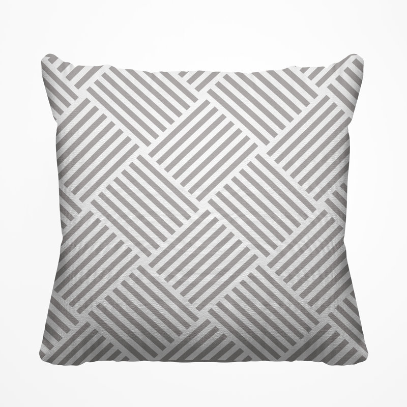 Housse et insert de coussin extérieur Langley, Truite, 19 po x l 19 po