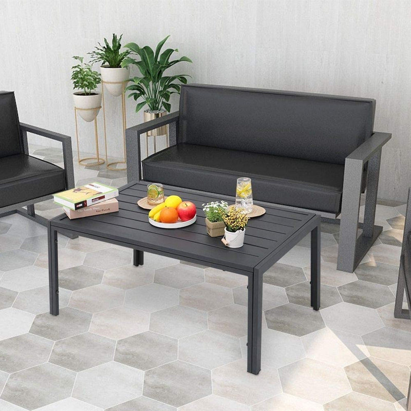 Table d'appoint en acier