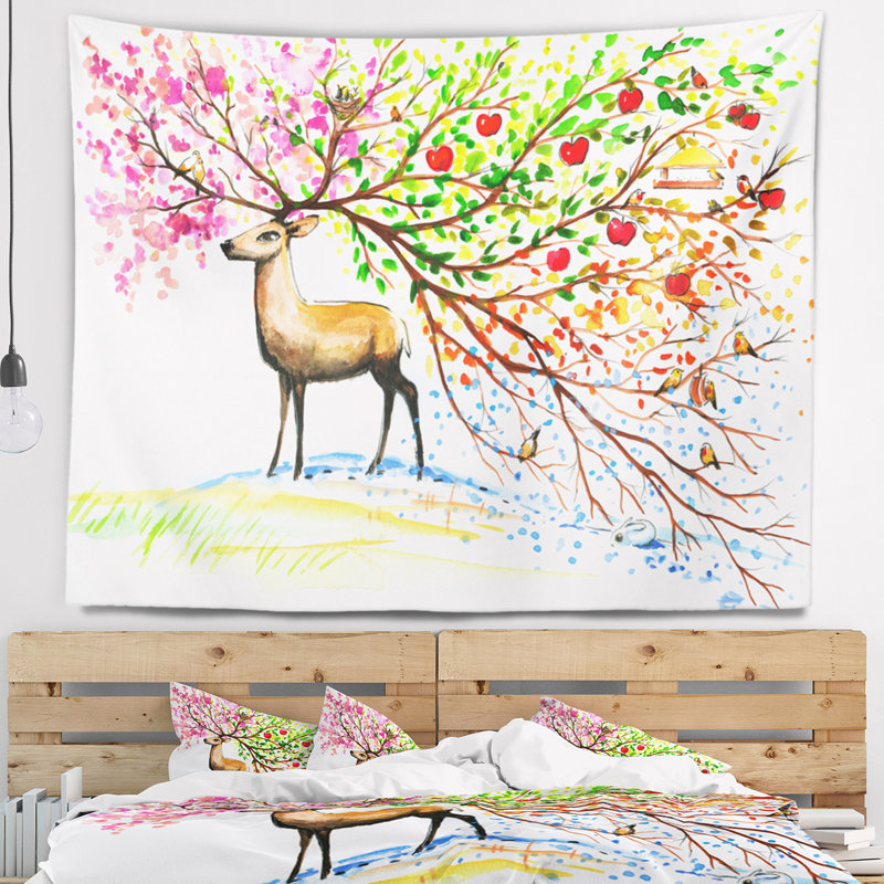 Polyester Tapestry, 32" H x 39" W