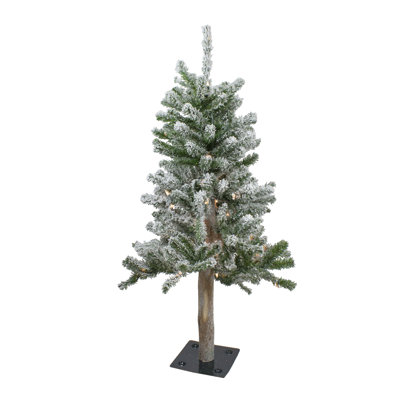 36' Lighted Pine Christmas Tree