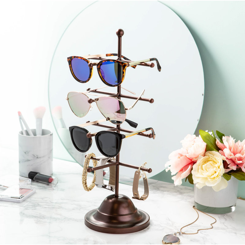 Porte-verres en métal pour bijoux Boyce, Noir