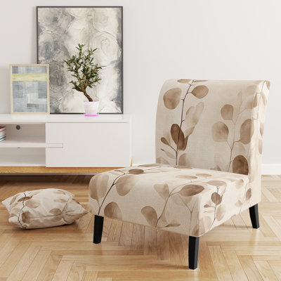 Fauteuil de chambre Eucalyptus rembourré - Fauteuil de chambre Neutre Eucalyptus Calm I