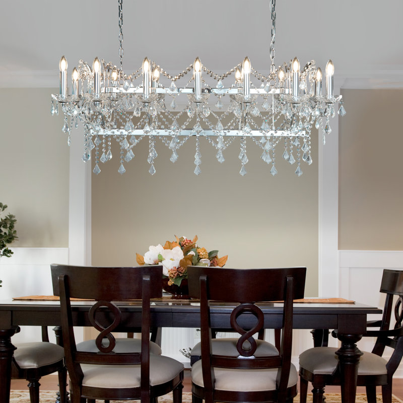 Normandy 14 - Light Candle Style Chandelier