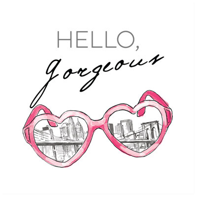 Hello Gorgeous - Wrapped Canvas Painting