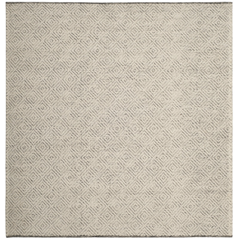 Irish Chain Hand Woven Area Rug, Square 122 cm