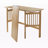 Bednarz Foldable Solid Wood Computer Desk